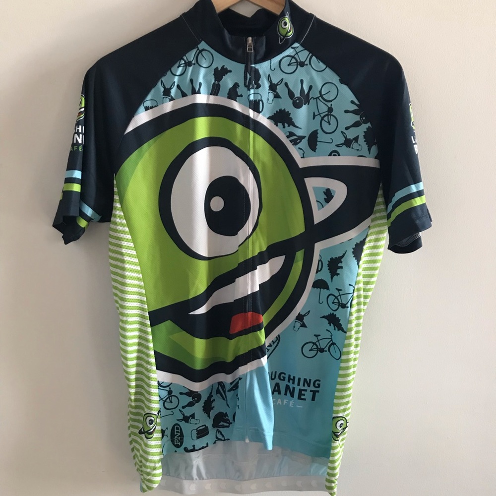 Brainstorm Gear Men’s Cycling Jersey Size L.